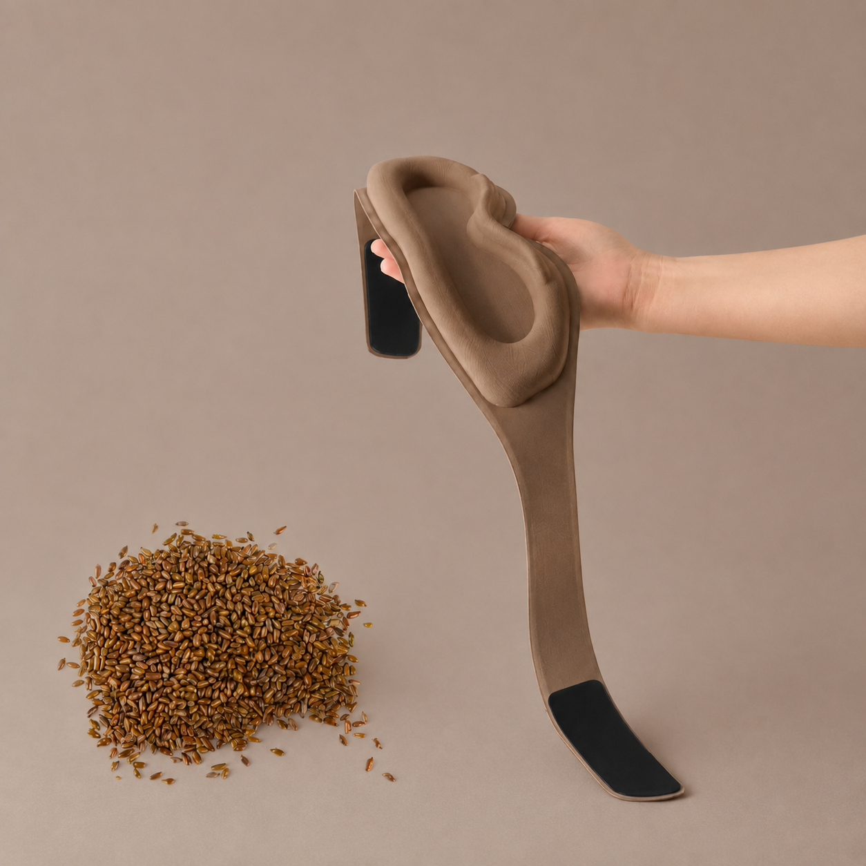 3D weighted sleep mask with Chamomile Herbal insert