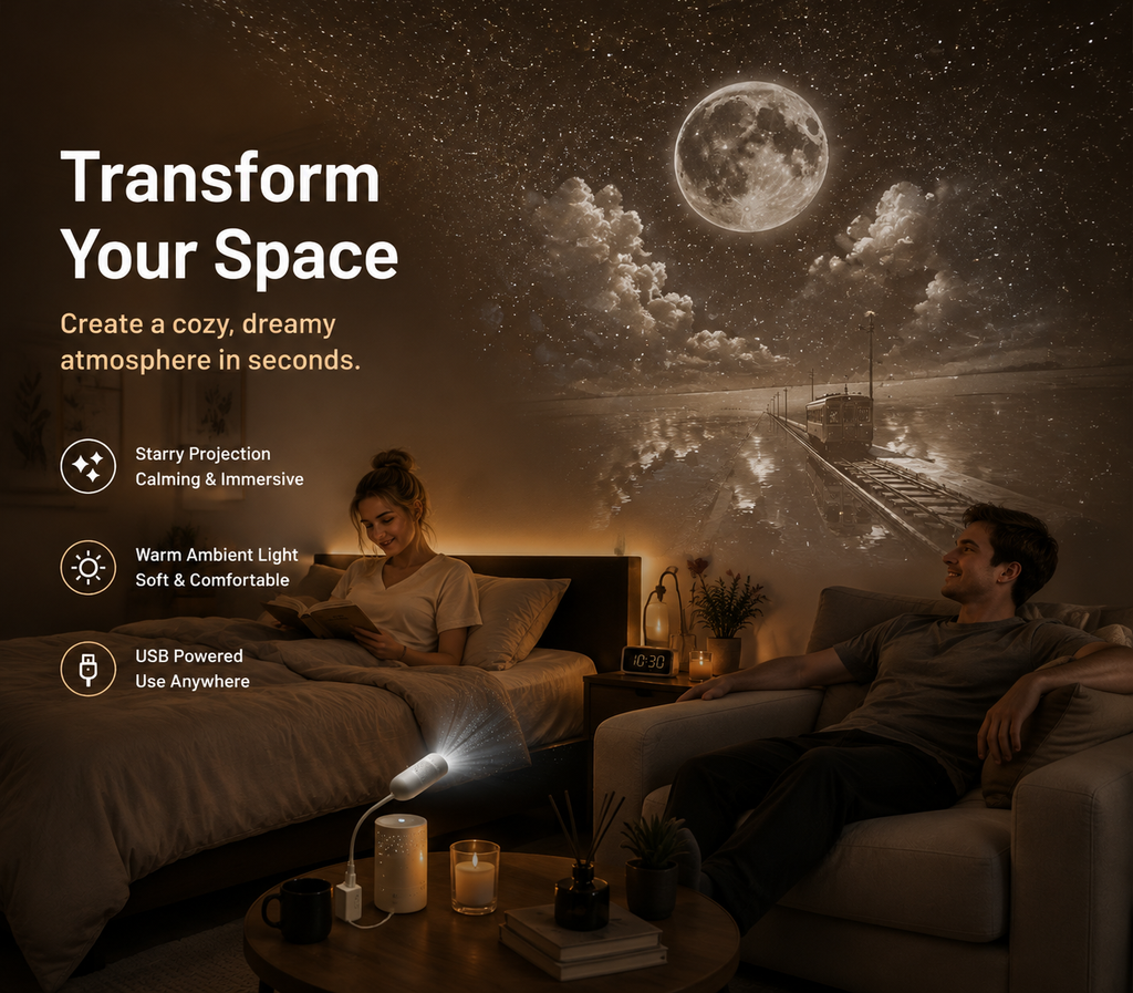 Flexible gooseneck galaxy wall light