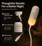 USB-powered starry sky wall light controls