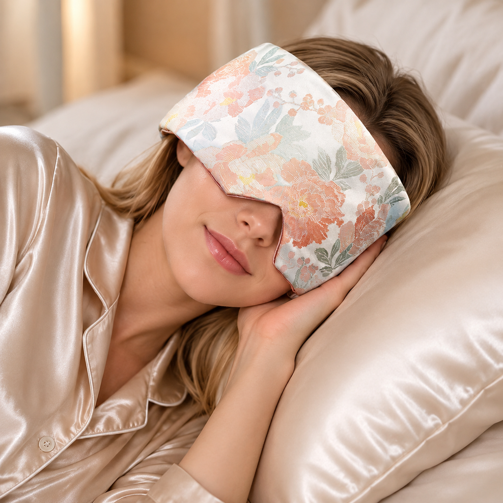 Botanical aroma weighted sleep mask product view