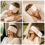 Aromatherapy sleep mask for bedtime relaxation