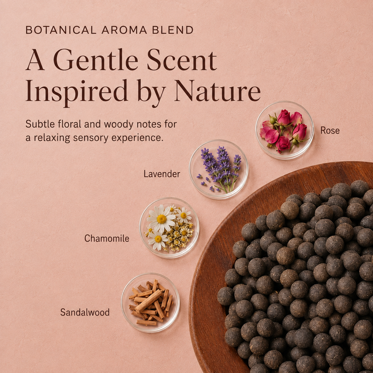 Botanical weighted eye mask product overview
